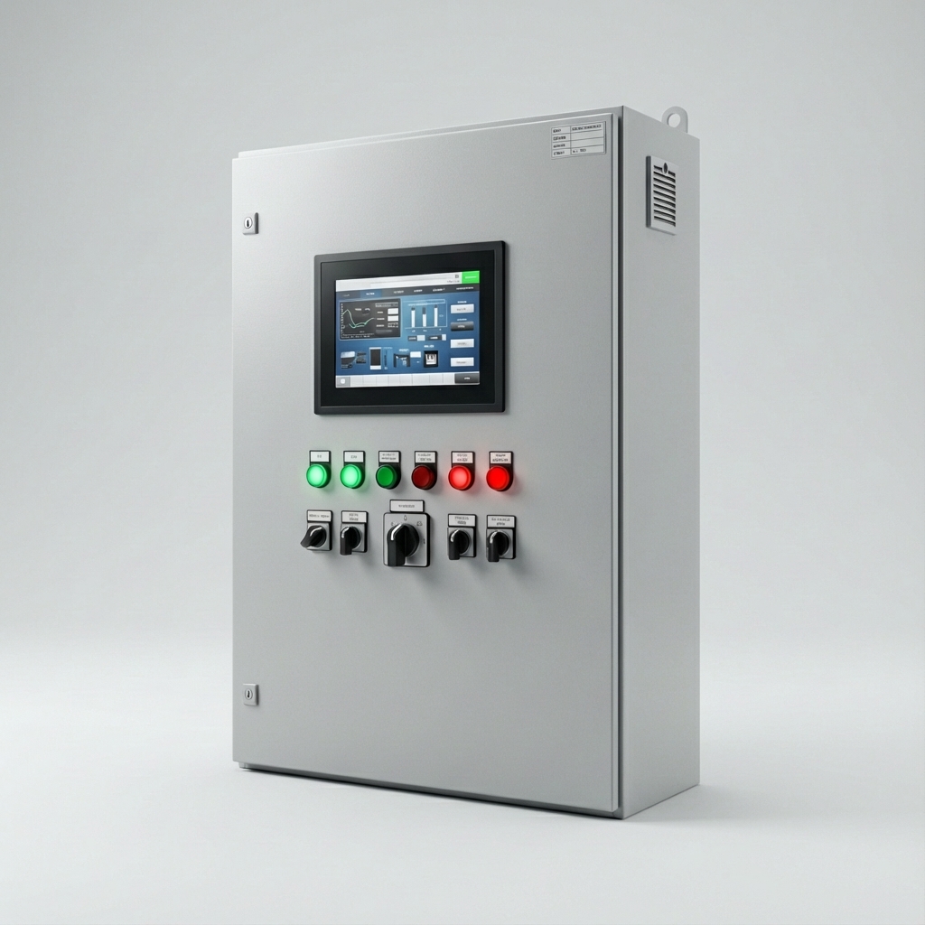 Щит автоматизации в металлическом корпусе